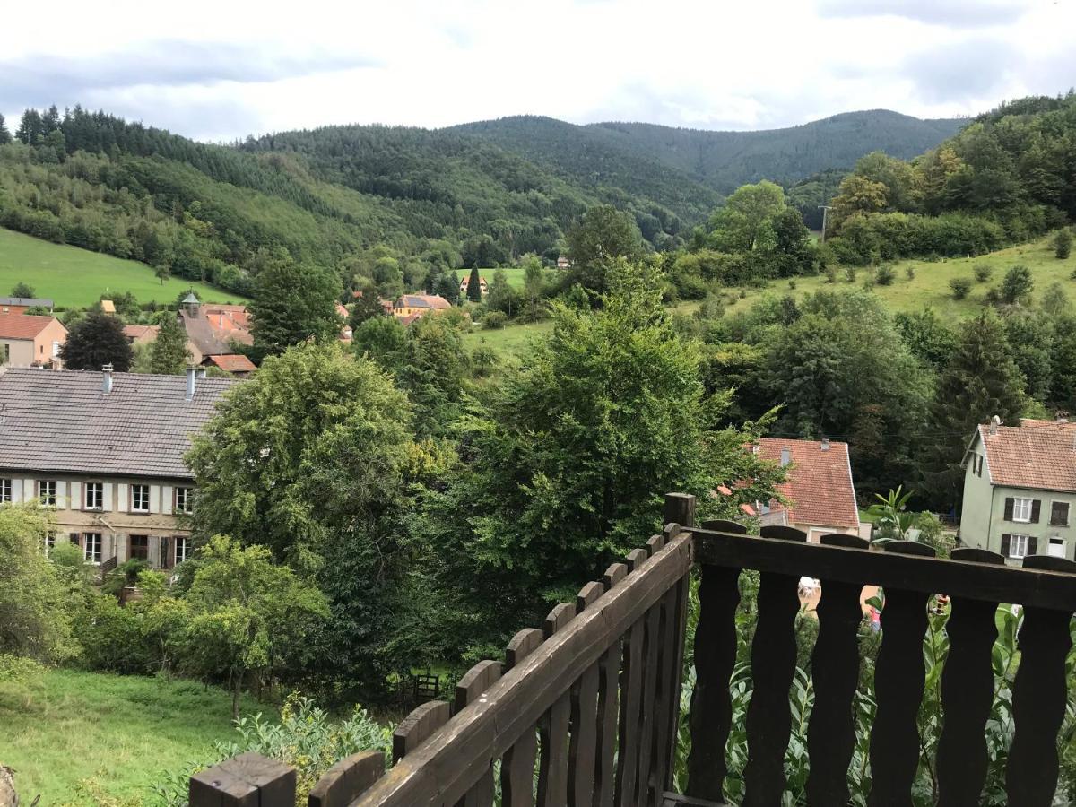 Le Balcon D'Echery Sainte-Marie-aux-Mines Exteriör bild